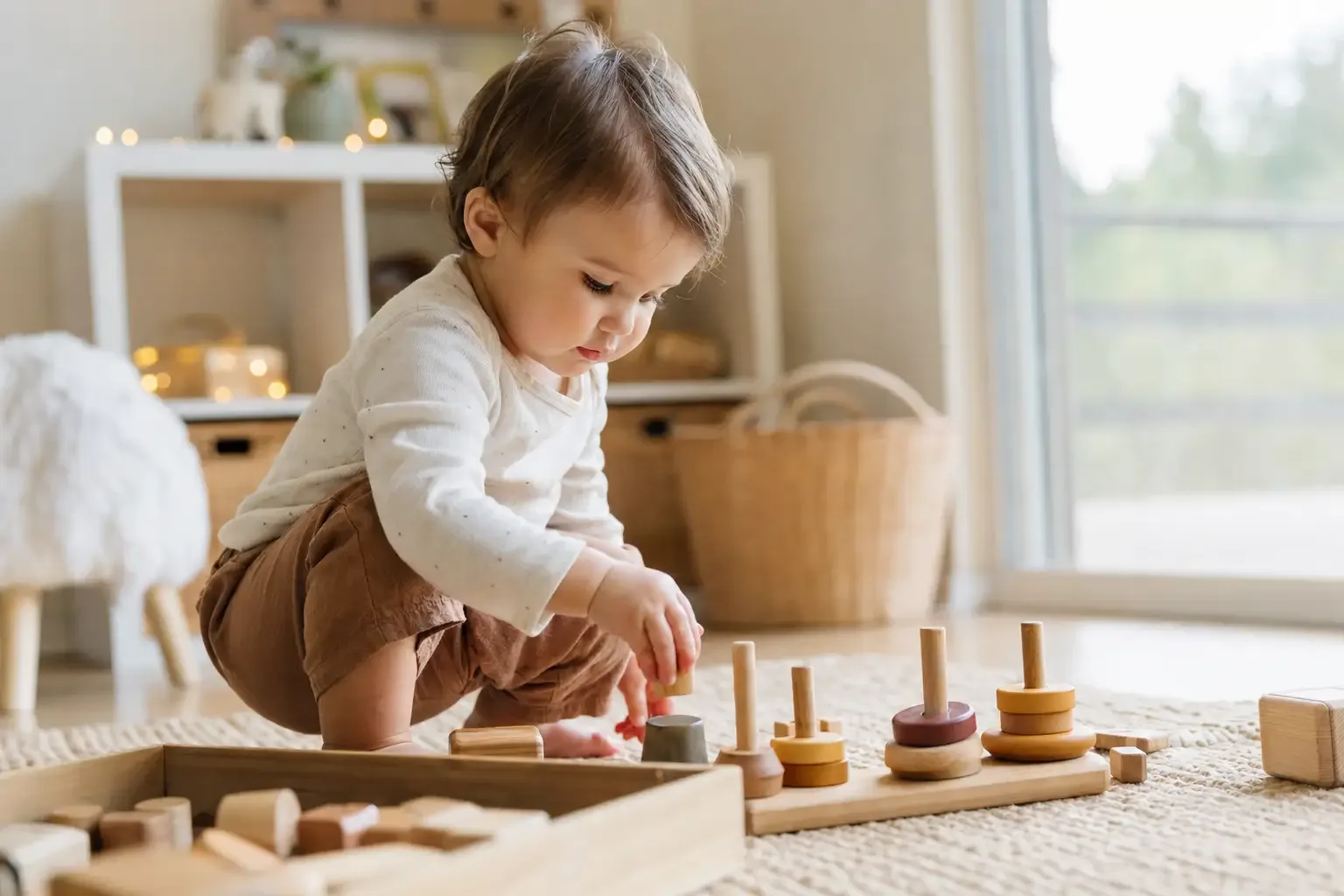 Éveil de l'enfant - activités et développement sensoriel